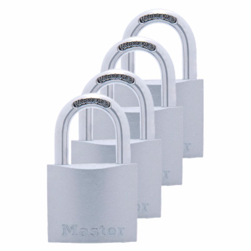 CANDADOS METALICOS ZAMAC 740ESPQ 4PZS CORTO MASTER