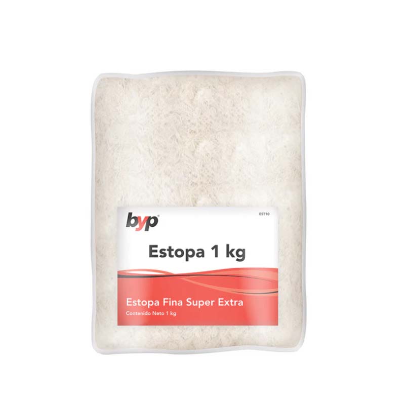 ESTOPA CREMA SUPER EXTRA BOLSA 1KG.BYP             