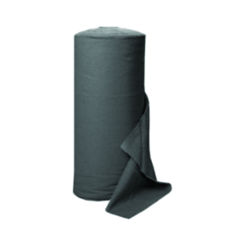 FRANELA GRIS ROLLO DE 50CM X 25 MTS.