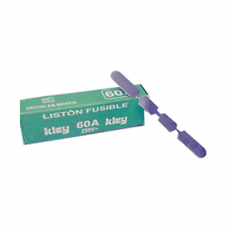 LISTON 60 AMP. CAJA CON 40 PIEZAS