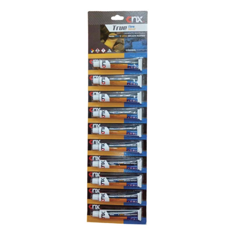 PEGAMENTO PVC/CPVC TUBITO 15ML RISTRA C/10PZA CNX  