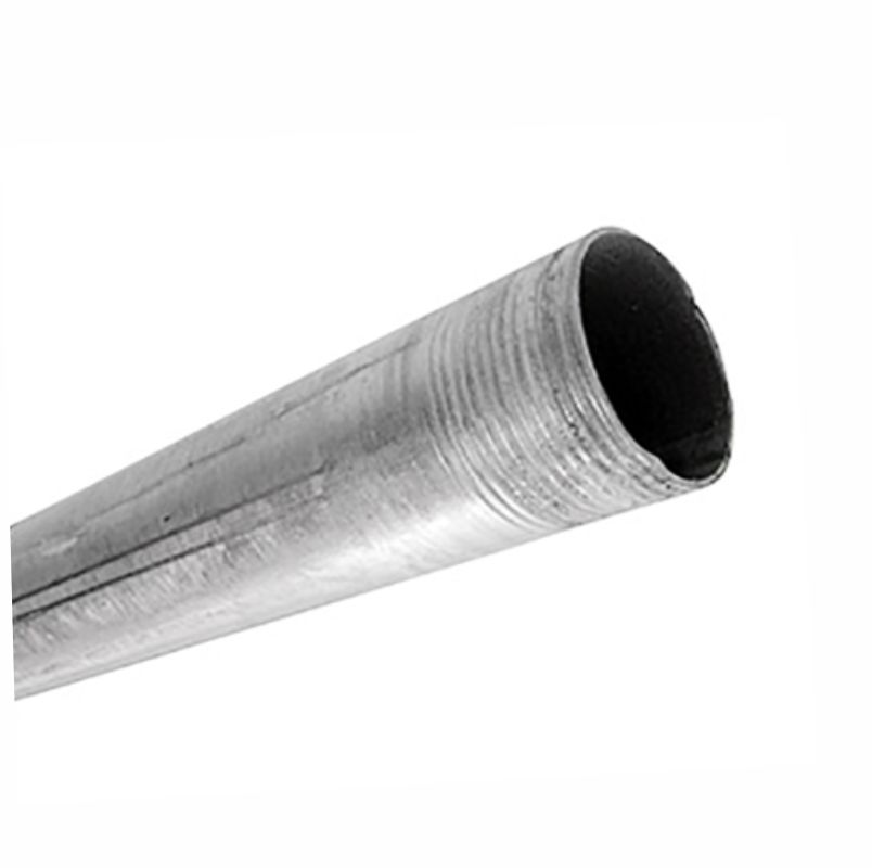TUBO GALV. 1 " X 6.40 MT TAPON ROJO                