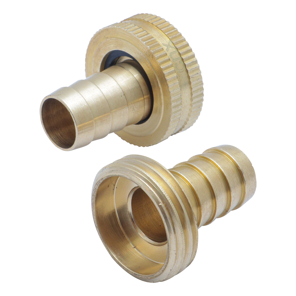 CONEXION P/MANGUERA LATON 1/2" JGO J-8    H-8 M-8  