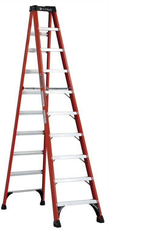 ESCALERA TIJERA F/V C3017-12 NARANJA CUPRUM        
