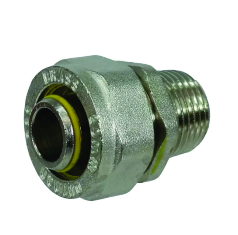 ADAPTADOR MACHO COMP.GAS 1/2X1/2" CG-AM11-CC COFLE 