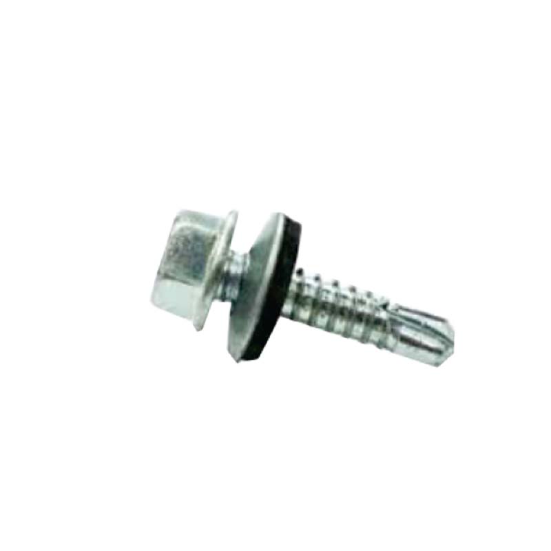PIJA PUNTA BROCA 1/4 X 3" C/RONDANA 50 PZS         