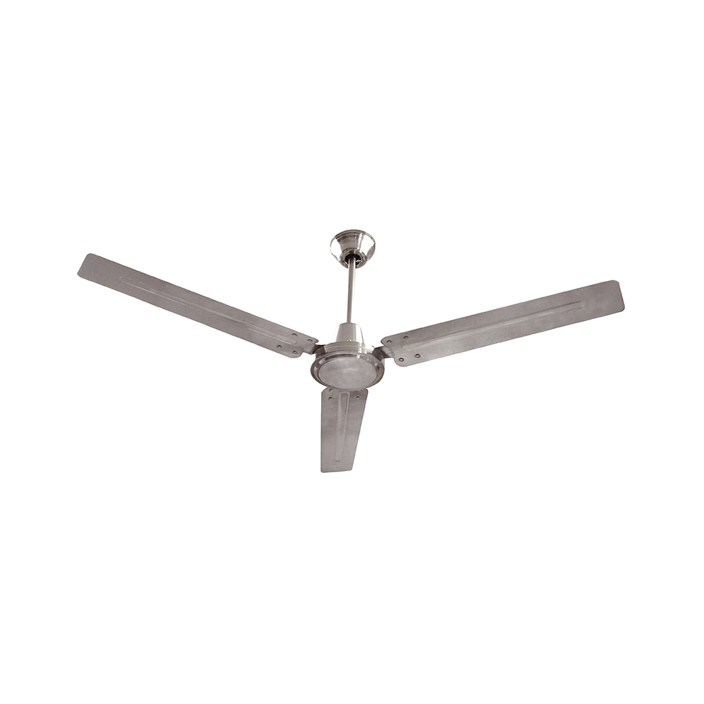 VENTILADOR TECHO IND. 56"   NIQUEL SATIN  7760 VEKER