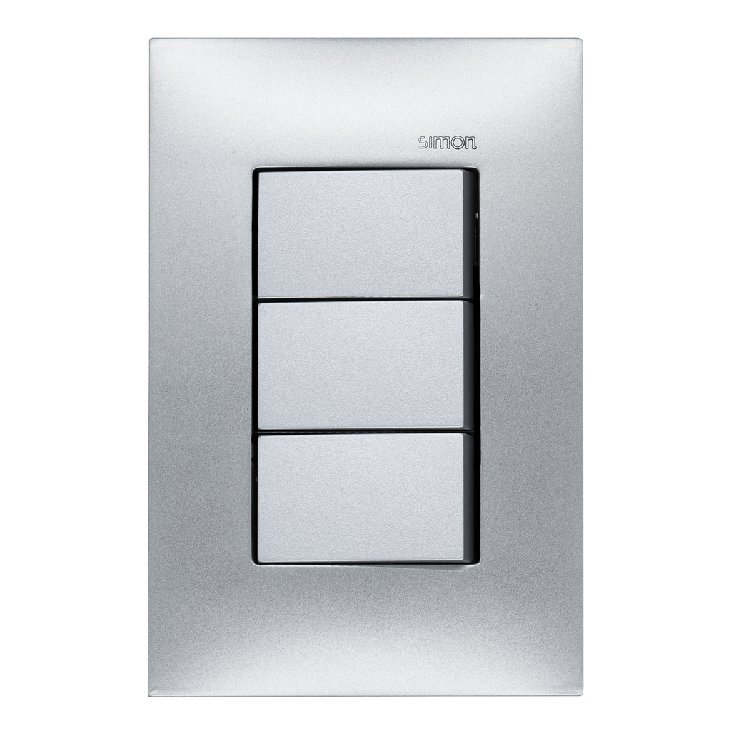 PLACA 3SAL/3INT.2VIAS ALUM. 2500265-633 S25 SIMON   
