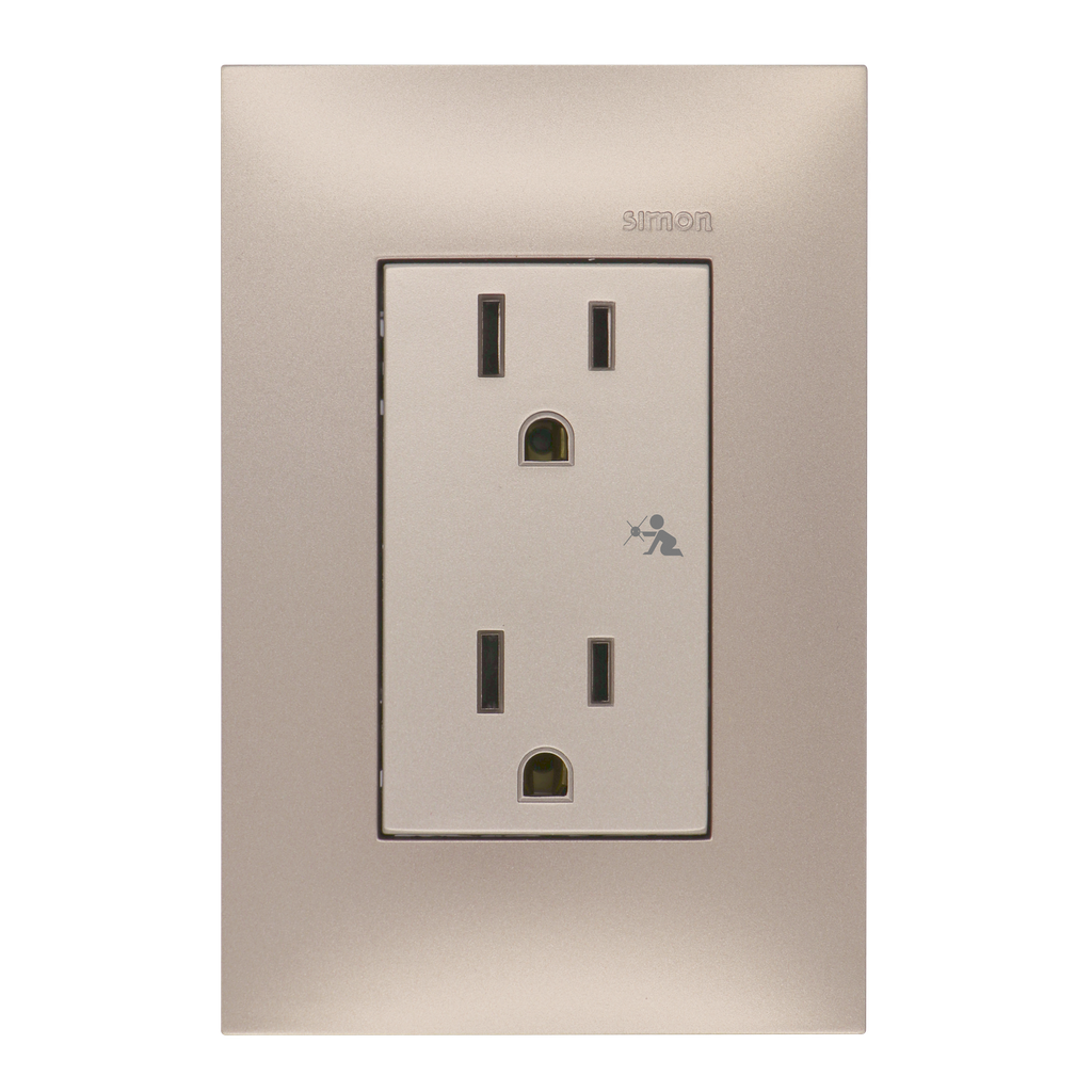 PLACA 3SAL/1TOMDUPLEX CAVA 25424-634 S25 SIMON    