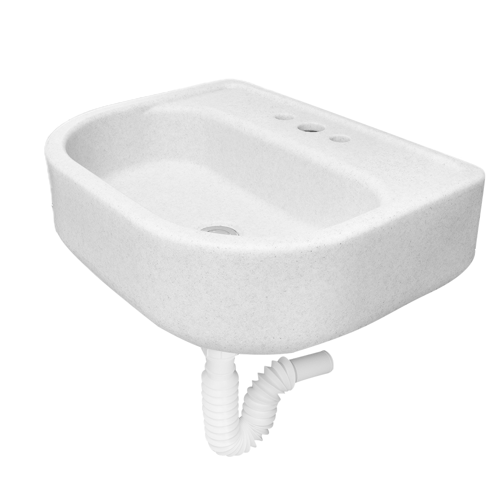 LAVABO DE POLIETILENO 2051 C/ACC FLEXIMATIC 