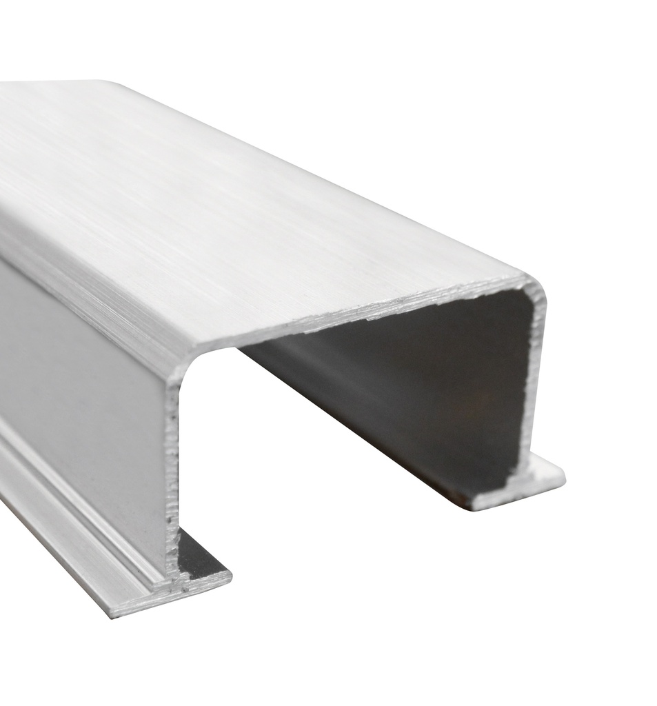 RIEL DOBLE "T" DE ALUMINIO DE 6.10 MTS.3000 HANDY