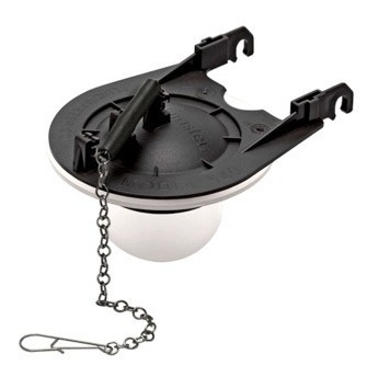 SAPO/FLAPPER 3" NEGRO 5401LA C/CADENA FLUIDMASTER 