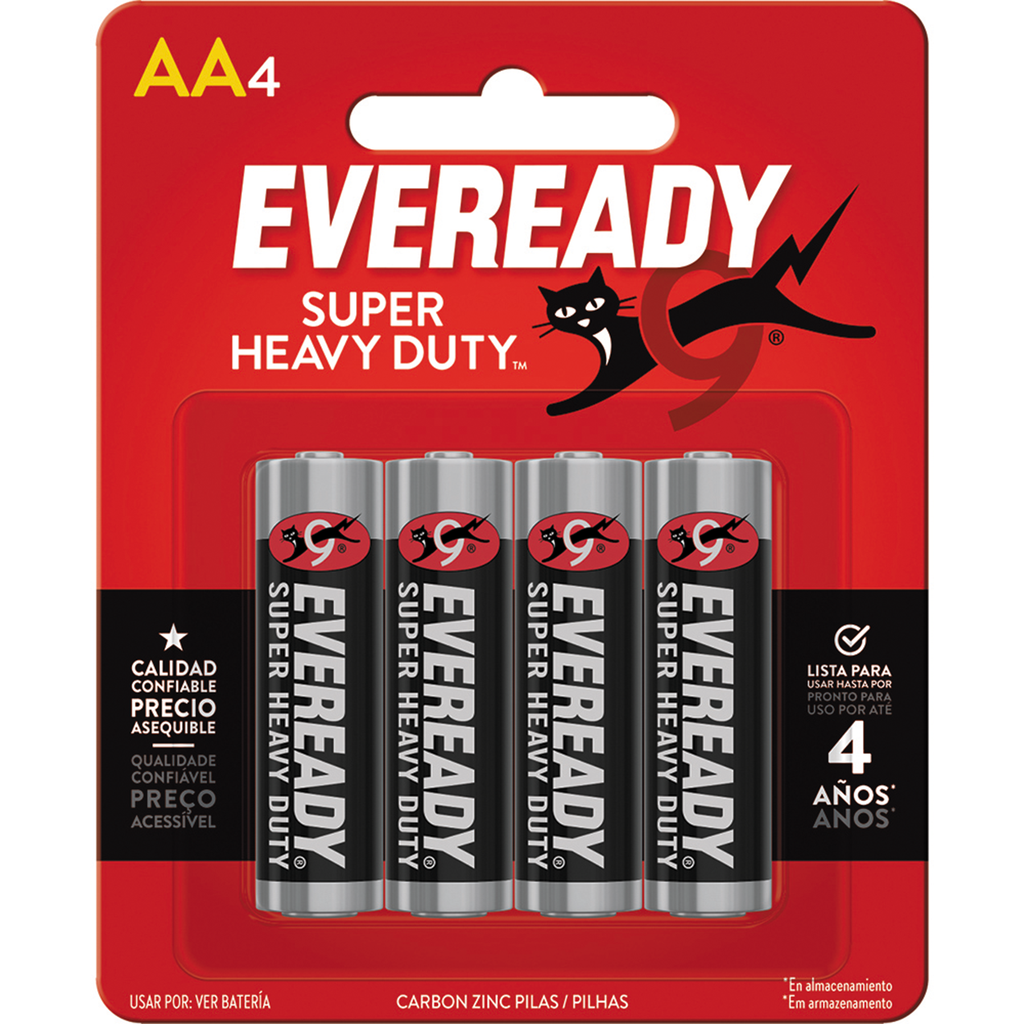 PILA EVEREADY "AA" BLISTER C/4 PZAS 1215-4E  