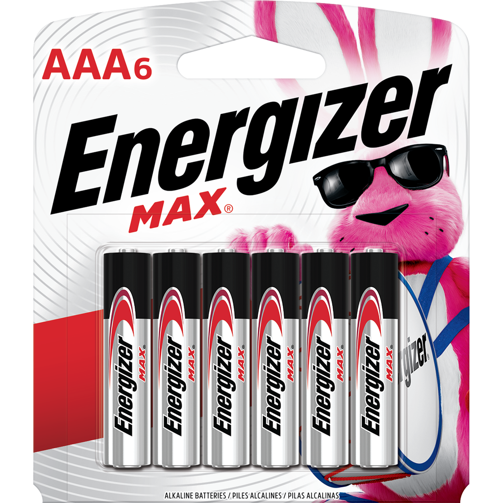 PILA ENERGIZER "AAA" BLISTER C/6 PZAS E92MP-6 