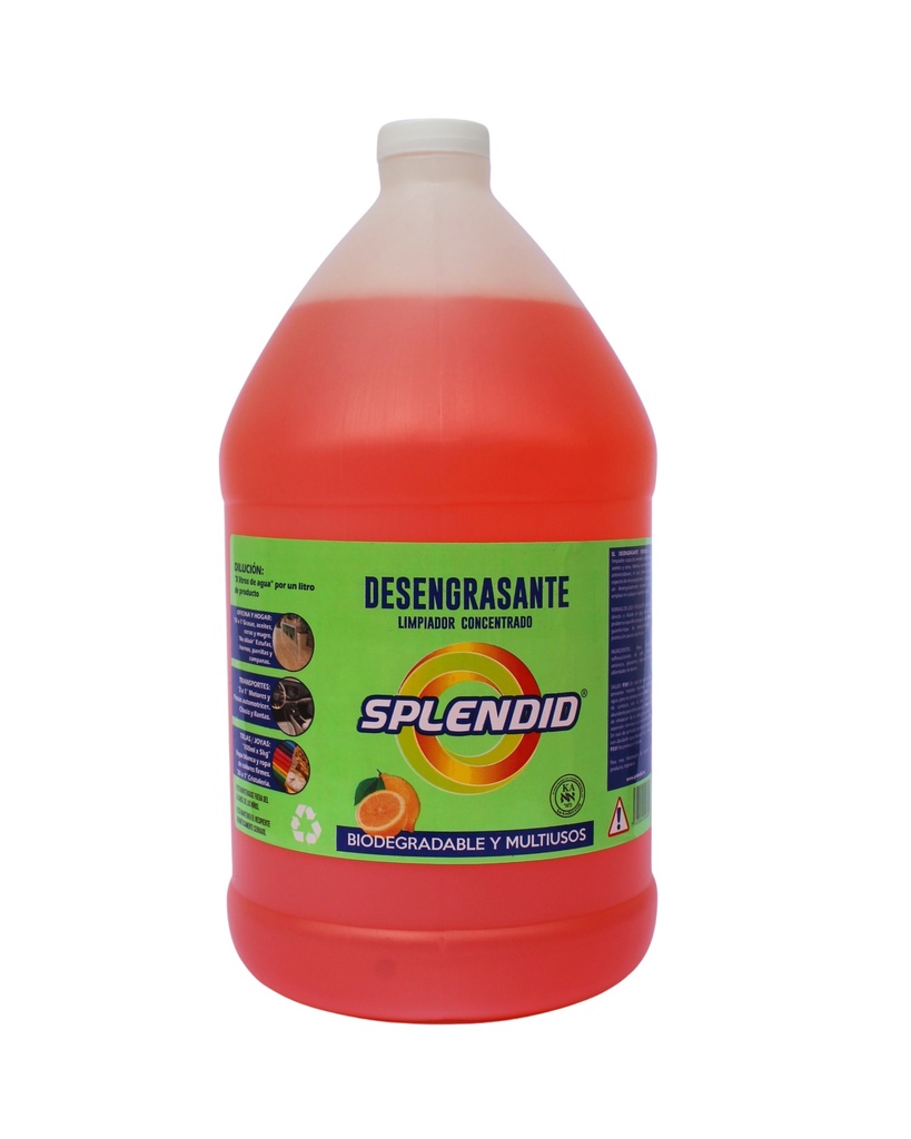 DESENGRASANTE BASE AGUA GALON SP0104 SPLENDID 