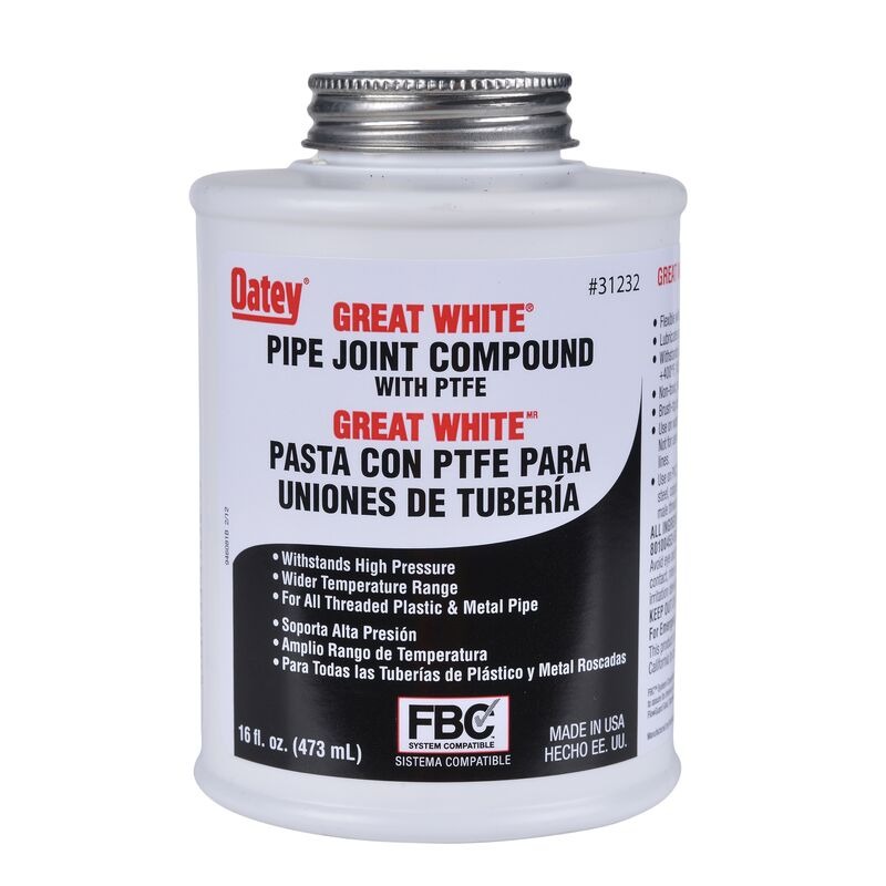 PASTA SELLADOR C/PTFE 8OZ 1/4" 31231 OATEY 