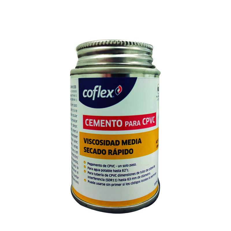 PEGAMENTO P/CPVC 118ML ACT-C118 AMARILLO COFLEX