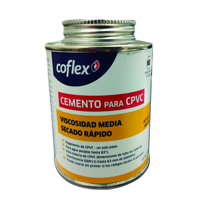 PEGAMENTO P/CPVC 237ML ACT-C237 AMARILLO COFLEX