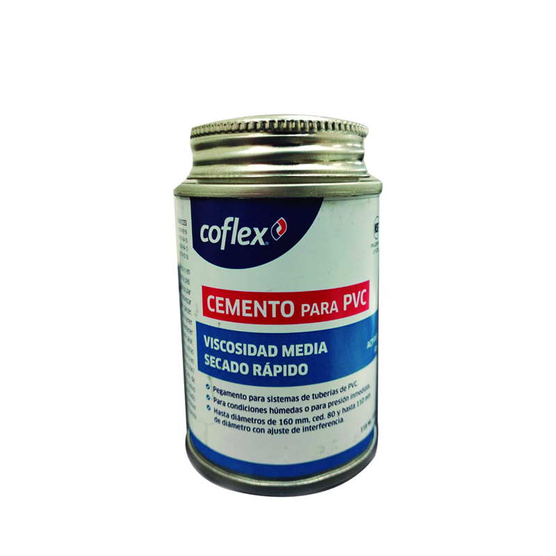 PEGAMENTO P/PVC 118ML ACT-P118 AZUL COFLEX