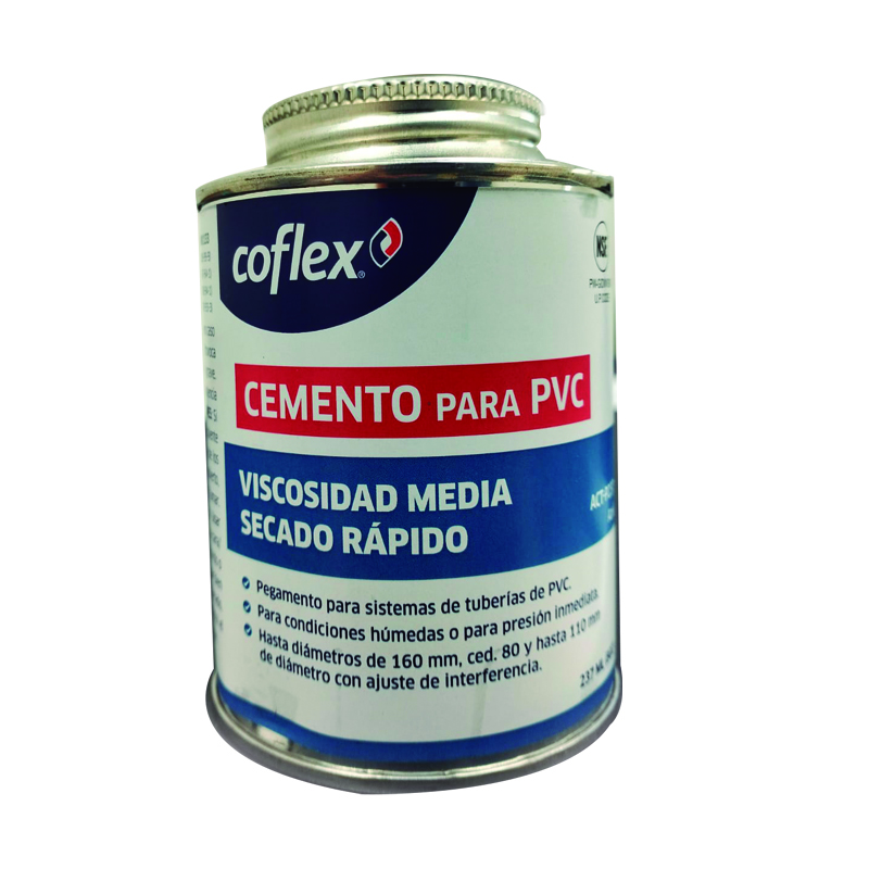 PEGAMENTO P/PVC 237ML ACT-P237 AZUL COFLEX