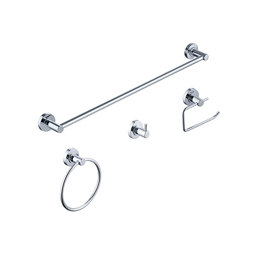 ACCESORIOS P/BAÑO JGO GA-020 CROMO MINIM.COFLEX