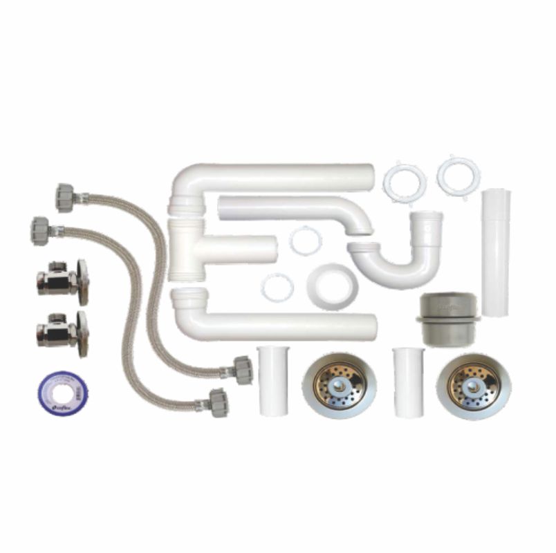 KIT D/INSTALACION FREG 2 TINAS PSV-F013 COFLEX         