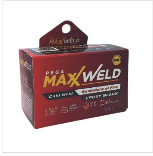 PEGAMENTO EPOXICO NEGRO 57GR 2410 PEGAMAXXWELD