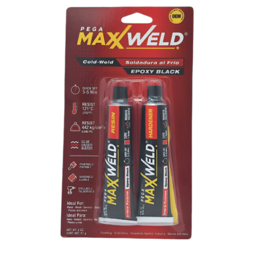 PEGAM. EPOXICO FLEXNEGRO 57GR 2428 KIT  PEGAMAXXW 