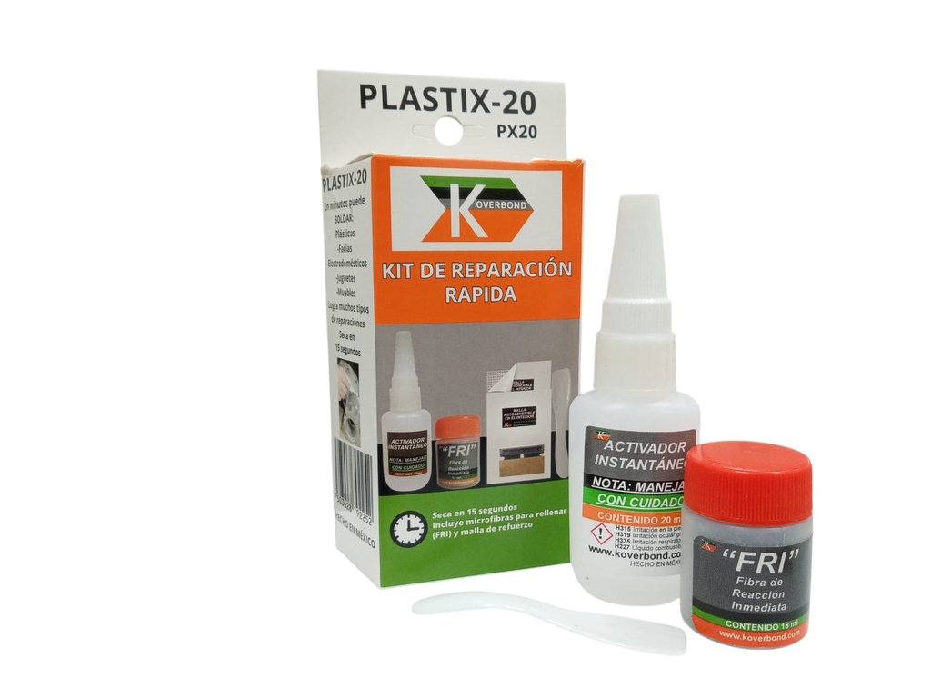 KIT DE REPARACION RAPIDA PLASTIX-20 KOVERBOND 