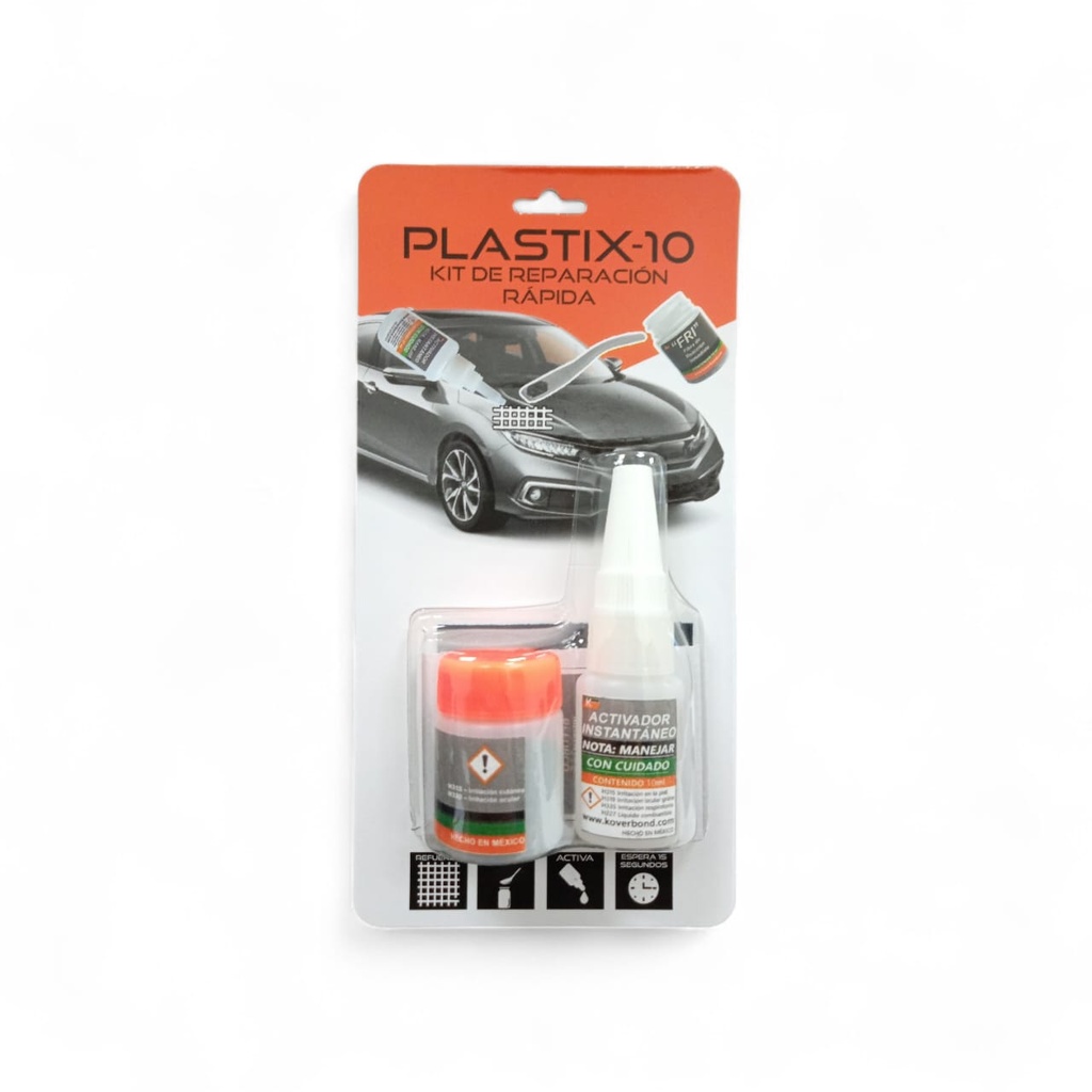 KIT DE REPARACION RAPIDA PLASTIX-10 KOVERBOND  