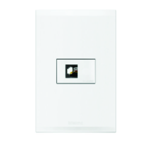 PLACA BLANCA CTOMA DE TELEF RJ11 FZ2082B FORZA2