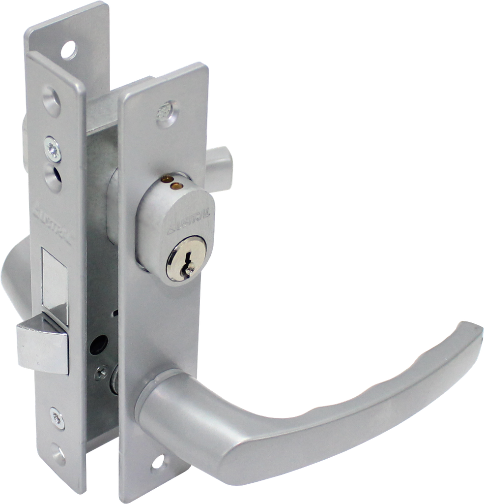 CERRADURA P/PUERTA ALUM.639CD-CS CR/SATIN AUSTRAL