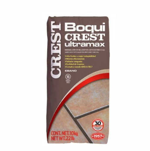 [62077] BOQUICREST ULTRAMAX EBANO 10KGS.                   