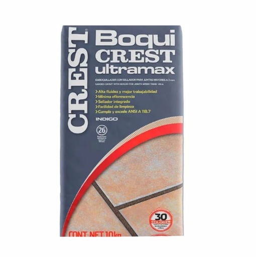 [62268] BOQUICREST ULTRAMAX INDIGO CJA. 10KG CREST