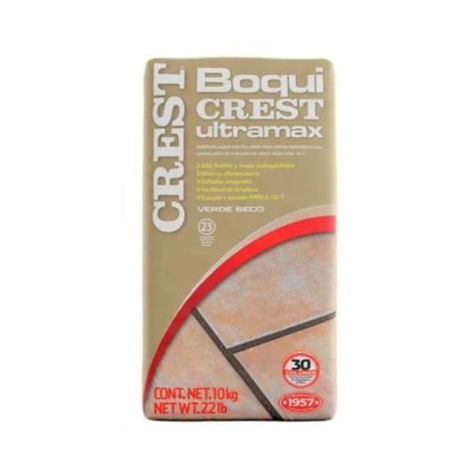 [62271] BOQUICREST ULTRAMAX VERDE SECO CJA. 10KG CREST     