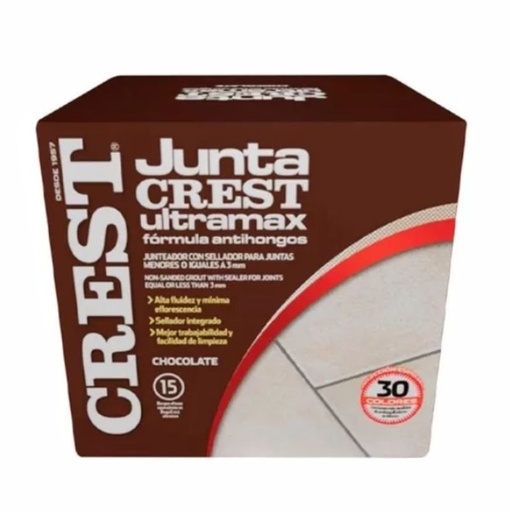 [62022] JUNTACREST COLOR CHOCOLATE 5 KGS. CREST            