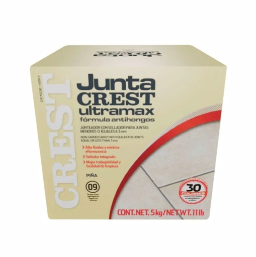 [62067] JUNTACREST ULTRAMAX PIÑA SACO 5 KGS.               