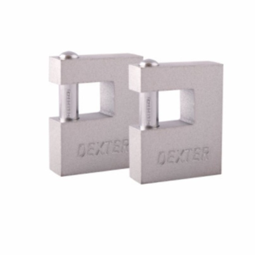 [77230] CANDADO ANTIPALANCA 70MM (2PZA) GRIS 16933 DEXTER